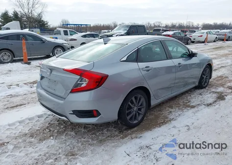 2019 Honda Civic Ex z USA, uszkodzony, nr VIN 19XFC1F31KE000060